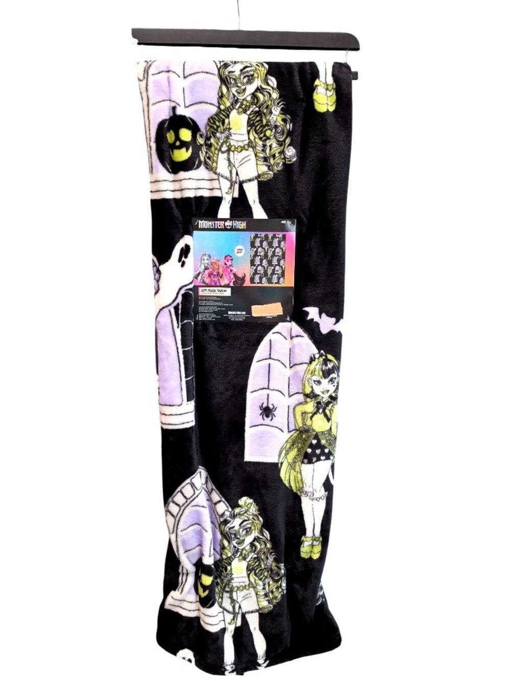 Monster High Plush Throw Blanket